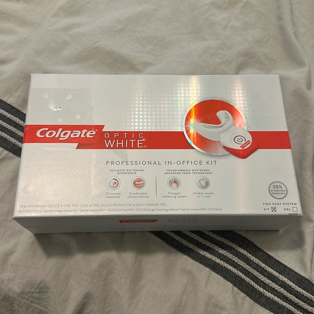 Colgate in office kit teeth whitening